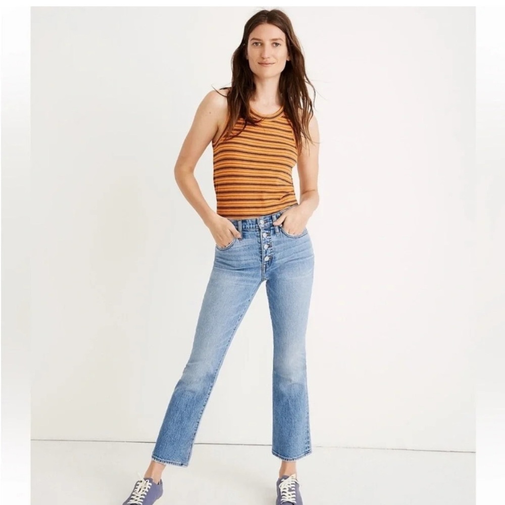 Madewell Cali Demi Boot Jeans 27